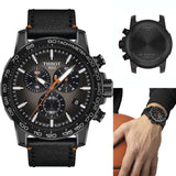 Tissot Supersport Chrono Grey Dial Black Nylon Strap Watch For Men - T125.617.36.081.00 Buy Now By Tissot