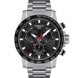 Tissot T Sport PRS 516 Chronograph Black Dial Silver Steel Strap Watch For Men - T100.417.11.051.01 Buy Now By Tissot