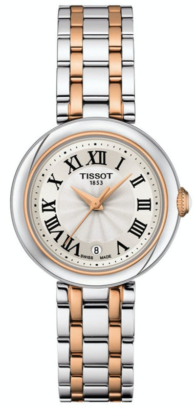 Tissot Bellissima Small Lady White Dial Two Tone Steel Strap Watch For Women - T126.010.22.013.01 Buy Now By Tissot