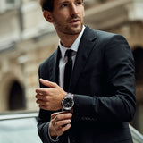 Tissot Gentleman Black Dial Silver Steel Strap Watch For Men - T127.410.11.051.00 Buy Now By Tissot