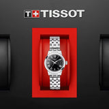 Tissot T Classic Dream Black Dial Silver Steel Strap Watch for Men - T033.410.11.053.01 Buy Now By Tissot