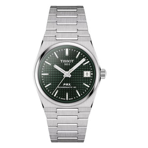 Tissot PRX Powermatic 80 Green Dial Silver Steel Strap Watch for Men - T137.207.11.091.00 Buy Now By Tissot