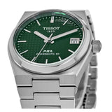Tissot PRX Powermatic 80 Green Dial Silver Steel Strap Watch for Men - T137.207.11.091.00 Buy Now By Tissot