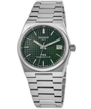 Tissot PRX Powermatic 80 Green Dial Silver Steel Strap Watch for Men - T137.207.11.091.00 Buy Now By Tissot