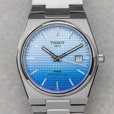 Tissot PRX Powermatic 80 Gradient Blue Dial Silver Steel Strap Watch for Men - T137.407.11.351.01 Buy Now By Tissot