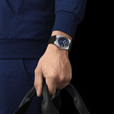 Tissot PRX Blue Dial Black Rubber Strap Watch For Men - T137.410.17.041.00 Buy Now By Tissot