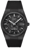 Tissot PRX Powermatic 80 Carbon Black Dial Black Rubber Strap Watch for Men - T137.907.97.201.00 Buy Now By Tissot