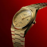 Tissot PRX Powermatic 80 Gold Dial Gold Steel Strap Watch for Men - T137.207.33.021.00 Buy Now By Tissot
