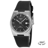 Tissot PRX Black Dial Black Rubber Strap Watch For Men - T137.410.17.051.00 Buy Now By Tissot