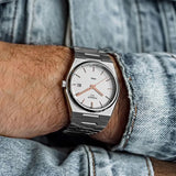 Tissot PRX Quartz Silver Dial Silver Steel Strap Watch for Men - T137.410.11.031.00 Buy Now By Tissot