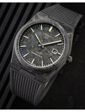 Tissot PRX Powermatic 80 Carbon Black Dial Black Rubber Strap Watch for Men - T137.907.97.201.00 Buy Now By Tissot