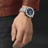 Tissot T Race Chronograph Blue Dial Silver Steel Strap Watch For Men - T141.417.11.041.00 Buy Now By Tissot