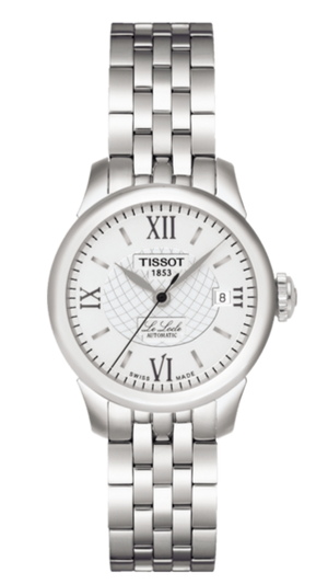 Tissot Le Locle Small Automatic Silver Dial Silver Steel Strap Watch For Women - T41.1.183.33 Buy Now By Tissot