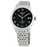 Tissot T Classic Le Locle Powermatic 80 Black Dial Silver Steel Strap Watch For Women - T41.1.483.53 Buy Now By Tissot