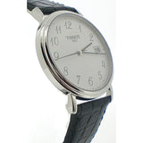 Tissot T Classic Desire White Dial Black Leather Strap Watch For Men - T52.1.421.12 Buy Now By Tissot
