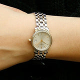 Tissot Desire White Dial Two Tone Mesh Bracelet Two Tone Steel Watch For Men - T52.2.481.31 Buy Now By Tissot