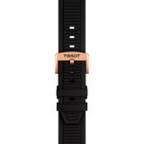 Tissot T Race Chronograph Black Dial Black Rubber Strap Watch For Men - T141.417.37.051.00 Buy Now By Tissot