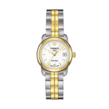 Tissot T Classic PR100 White Dial Two Tone Steel Strap Watch For Women - T049.210.22.032.00 Buy Now By Tissot