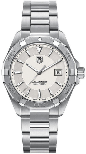 Tag Heuer Aquaracer White Dial Watch for Men - WAY2111.BA0928 Buy Now By Tag Heuer