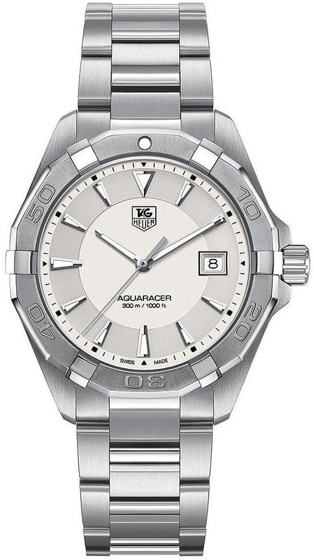 Tag Heuer Aquaracer White Dial Watch for Men - WAY2111.BA0928 Buy Now By Tag Heuer