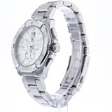 Tag Heuer Aquaracer White Dial Silver Steel Strap Watch for Men - CAY1111.BA0927 Buy Now By Tag Heuer