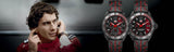 Tag Heuer Formula 1 Ayrton Senna Limited Edition Black Dial Two Tone Rubber Strap Watch for Men - CAZ1019.FT8027