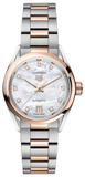 Tag Heuer Carrera Date Automatic Mother of Pearl Dial Two Tone Steel Strap Watch for Women - WBN2450.BD0569 Buy Now By Tag Heuer