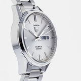Tag Heuer Carrera Calibre 5 Automatic White Dial Silver Steel Strap Watch for Men - WAR201B.BA0723 Buy Now By Tag Heuer