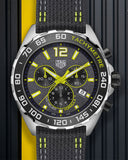 Tag Heuer Formula 1 Chronograph Grey Dial Black Nylon Strap Watch for Men - CAZ101AG.FC8304 Buy Now By Tag Heuer