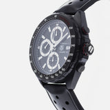 Tag Heuer Formula 1 Automatic Chronograph Black Dial Black Leather Strap Watch for Men - CAZ2011.FT8024 Buy Now By Tag Heuer