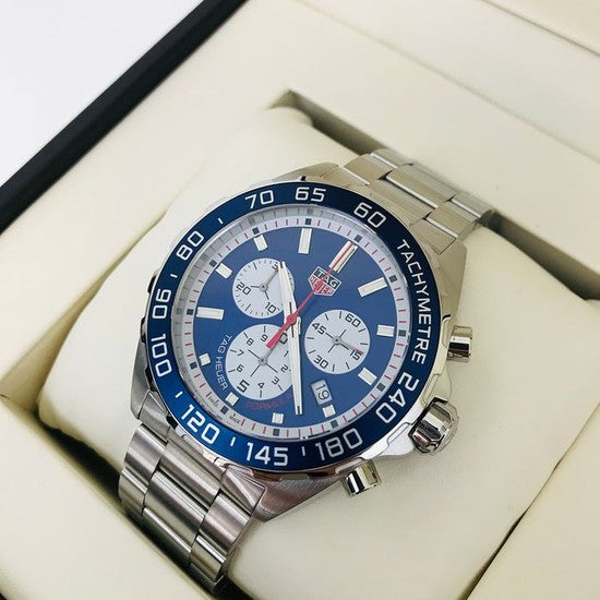 Tag Heuer Formula 1 Blue Dial Silver Steel Strap Watch for Men - CAZ1018BA0842 Buy Now By Tag Heuer