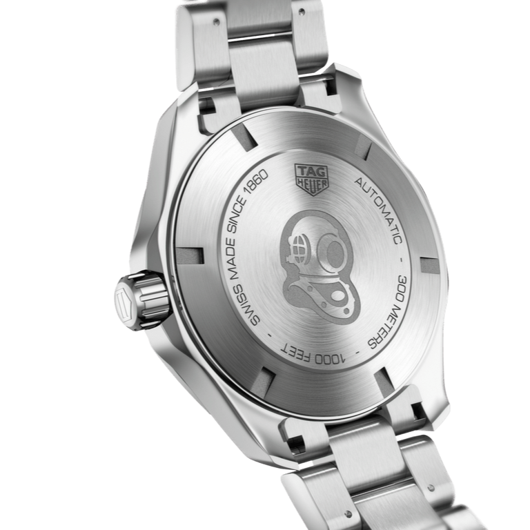 Tag Heuer Aquaracer Calibre 5 Automatic Sunray Brown Dial Silver Steel Strap Watch for Men - WAY2018.BA0927 Buy Now By Tag Heuer