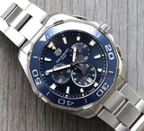 Tag Heuer Aquaracer Blue Dial Watch for Men - CAY111B.BA0927