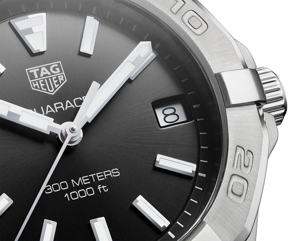 Tag Heuer Aquaracer Black Dial Silver Steel Strap Watch for Women - WBD1310.BA0740 Buy Now By Tag Heuer