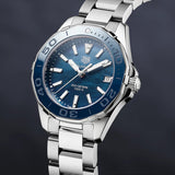 Tag Heuer Aquaracer Blue Dial Silver Steel Strap Watch for Women - WAY131S.BA0748 Buy Now By Tag Heuer