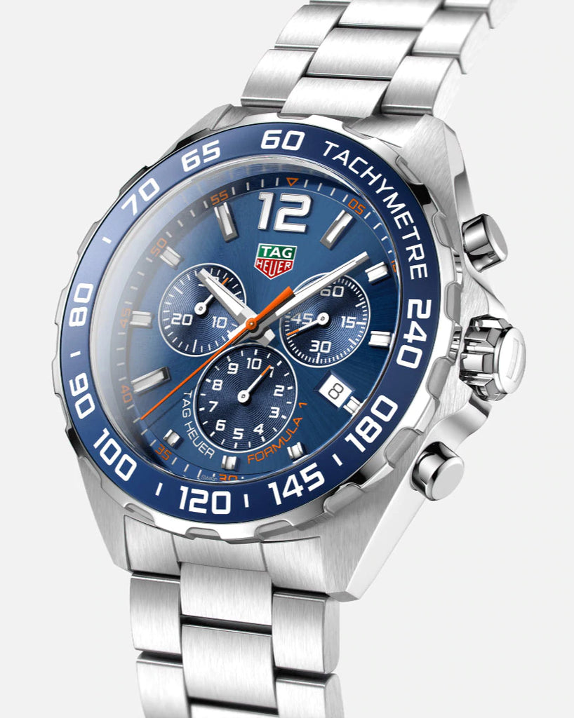Tag Heuer Formula 1 Aston Martin Red Bull Racing Blue Dial Silver Steel Strap Watch for Men - CAZ101AB.BA0842 Buy Now By Tag Heuer