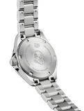 Tag Heuer Aquaracer Diamonds Mother of Pearl White Dial Silver Steel Strap Watch for Women - WBD1415.BA0741 Buy Now By Tag Heuer