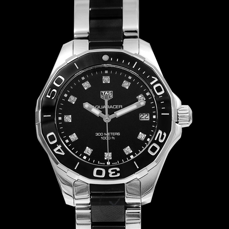 Tag Heuer Aquaracer Black Dial Watch for Women - WAY131C.BA0913 Buy Now By Tag Heuer