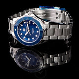 Tag Heuer Aquaracer Diamonds Blue Dial Silver Steel Strap Watch for Women - WAY131L.BA0748