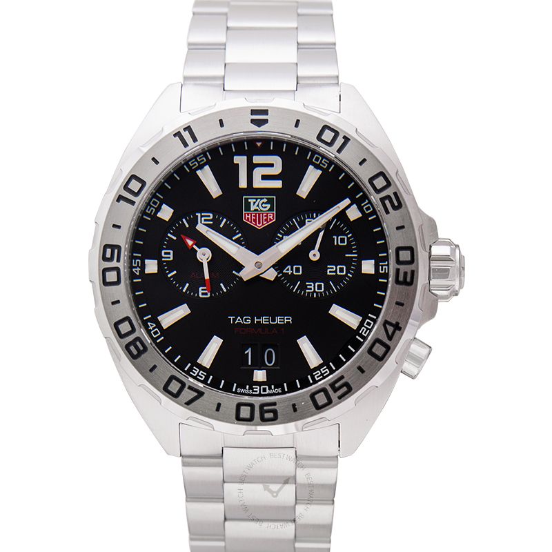 Tag Heuer Formula 1 Black Dial Watch for Men - WAZ111A.BA0875 Buy Now By Tag Heuer