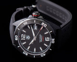 Tag Heuer Formula 1 Automatic Black Dial Black Rubber Strap Watch for Men - WAZ2115.FT8023 Buy Now By Tag Heuer