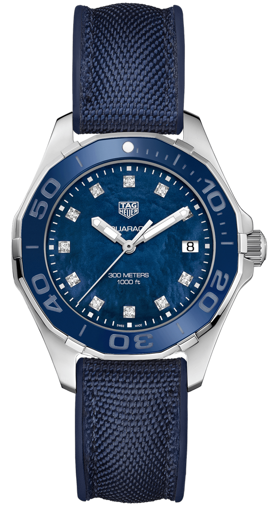 Tag Heuer Aquaracer Blue Mother of Pearl Dial Watch for Women - WAY131L.FT6091 Buy Now By Tag Heuer