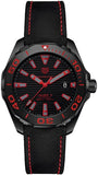 Tag Heuer Aquaracer Caliber 5 Black Dial Black Nylon Strap Watch for Men - WAY208A.FC6381