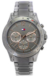 Tommy Hilfiger Haven Chronograph Quartz Grey Dial Grey Steel Strap Watch For Women - 1782196 Buy Now By Tommy Hilfiger