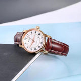Mido Baroncelli III Automatic Silver Dial Brown Leather Strap Watch For Women - M7600.2.21.8 Buy Now By Mido
