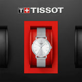 Tissot Everytime Lady Silver Dial Silver Mesh Bracelet Watch for Women - T143.210.11.011.00 Buy Now By Tissot