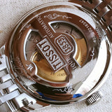 Tissot T Classic Powermatic 80 Black Dial Silver Steel Strap Watch For Men - T41.1.483.52 Buy Now By Tissot