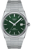 Tissot PRX Powermatic 80 Green Dial Silver Steel Strap Watch For Men - T137.407.11.091.00 Buy Now By Tissot