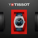 Tissot PRX Blue Dial Blue Leather Strap Watch for Men - T137.410.16.041.00 Buy Now By Tissot