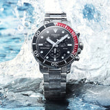 Tissot Seastar 1000 Chronograph Black Dial Silver Steel Strap Watch For Men - T120.417.11.051.01 Buy Now By Tissot